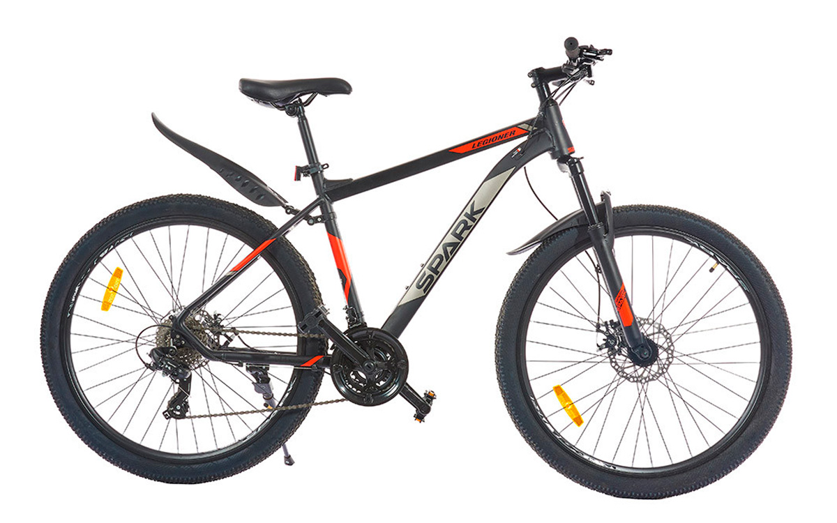 Фотография Велосипед SPARK LEGIONER 27,5" 2021, размер L, черно-красный